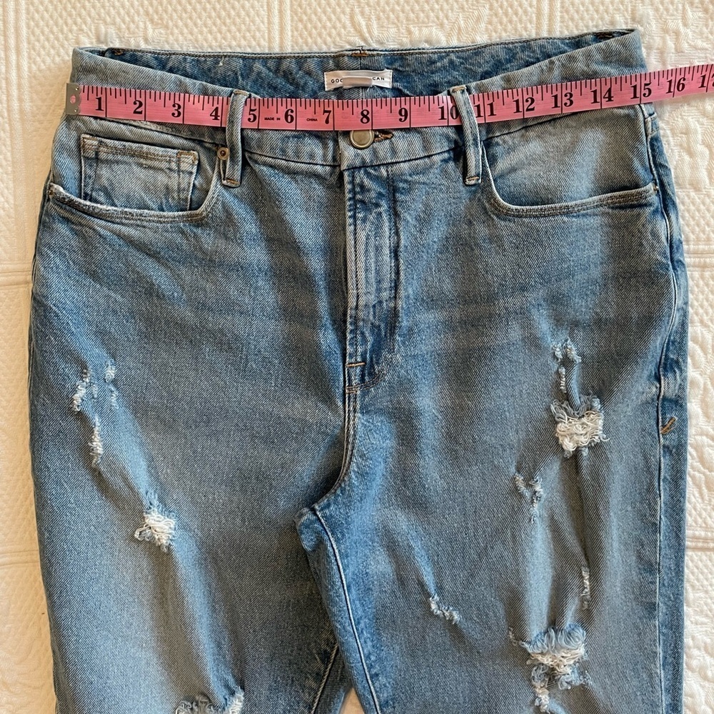 Good American High Rise Good Classic Bootcut Jeans 8/29
Indigo046 GC062T - Picture 6 of 15